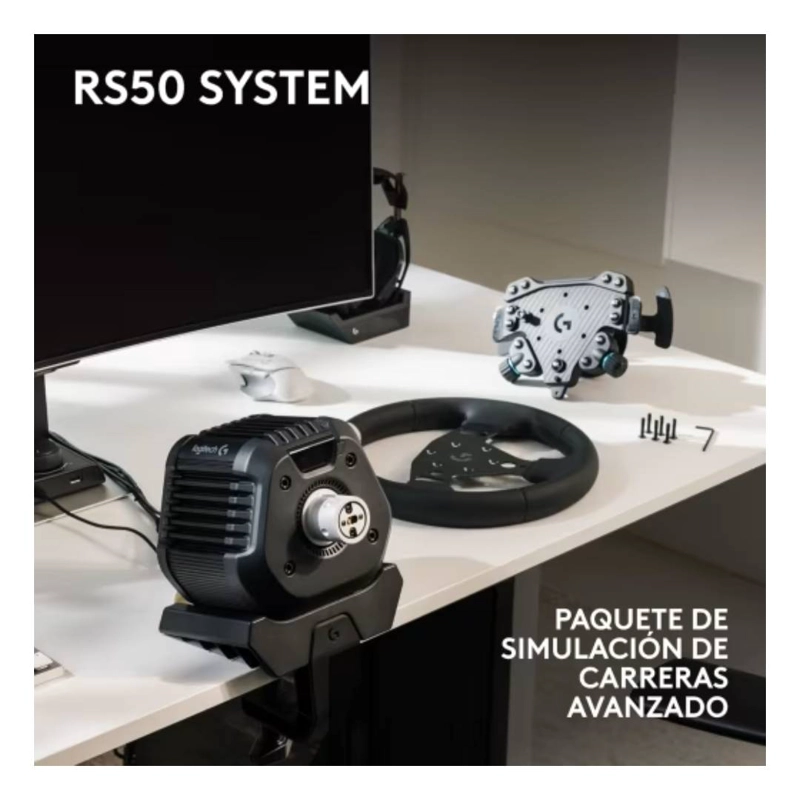 VOLANTE DE CARRERAS LOGITECH G RS50 SYSTEM PS4/PS5/PC - 3