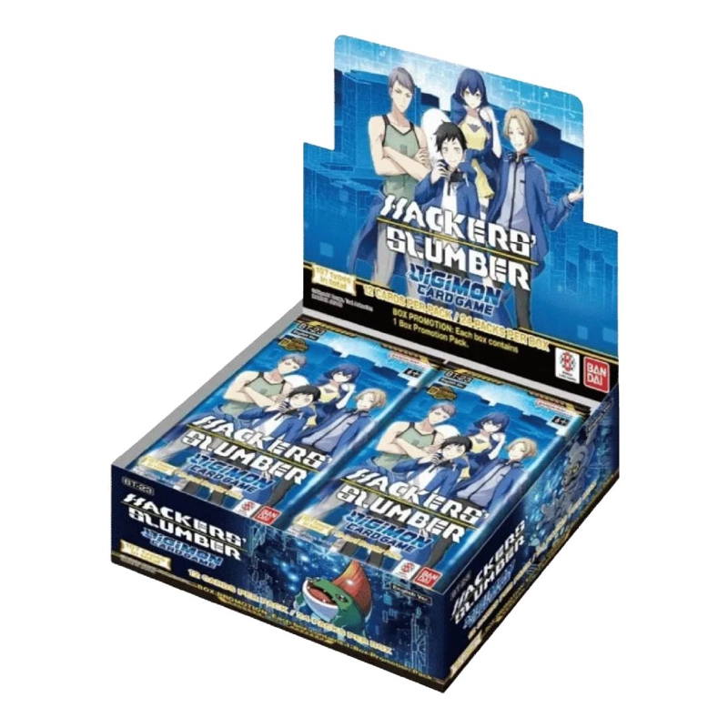 DIGIMON CARD GAME: HACKERS' SLUMBER BOOSTER BOX BT23 - 1