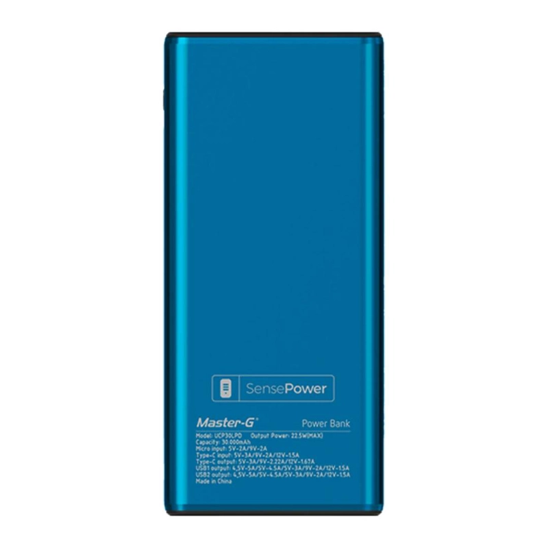 POWER BANK MASTER-G UCP30LPD - 30.000 MAH - 3