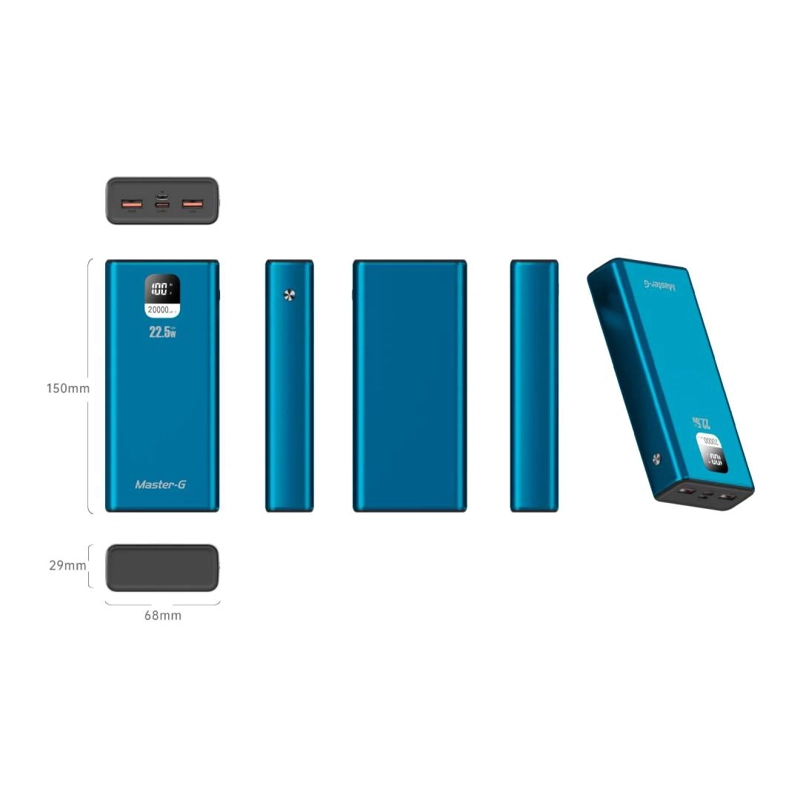 POWER BANK MASTER-G UCP20LPD - 20.000 MAH - 3