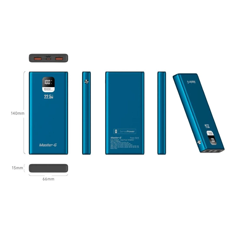 POWER BANK MASTER-G UCP10LPD - 10.000 MAH - 4