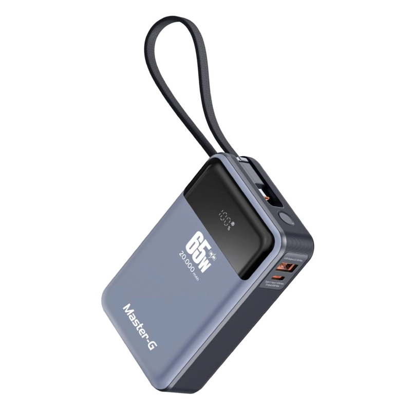 MASTER G POWER BANK MASTER-G UCP20PD65D - 20.000 MAH 65W