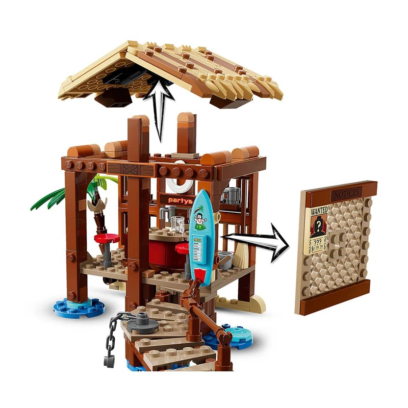 LEGO ONE PIECE: CABAÑA DEL PUEBLO MOLINO 75636 - 3