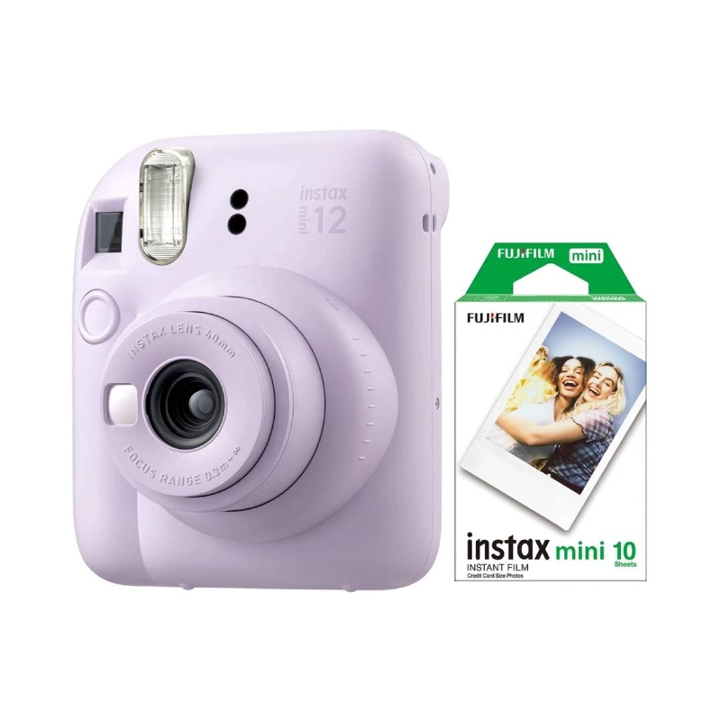 CAMARA FUJIFILM INSTAX MINI 12 LILA + 10 FILM - 1