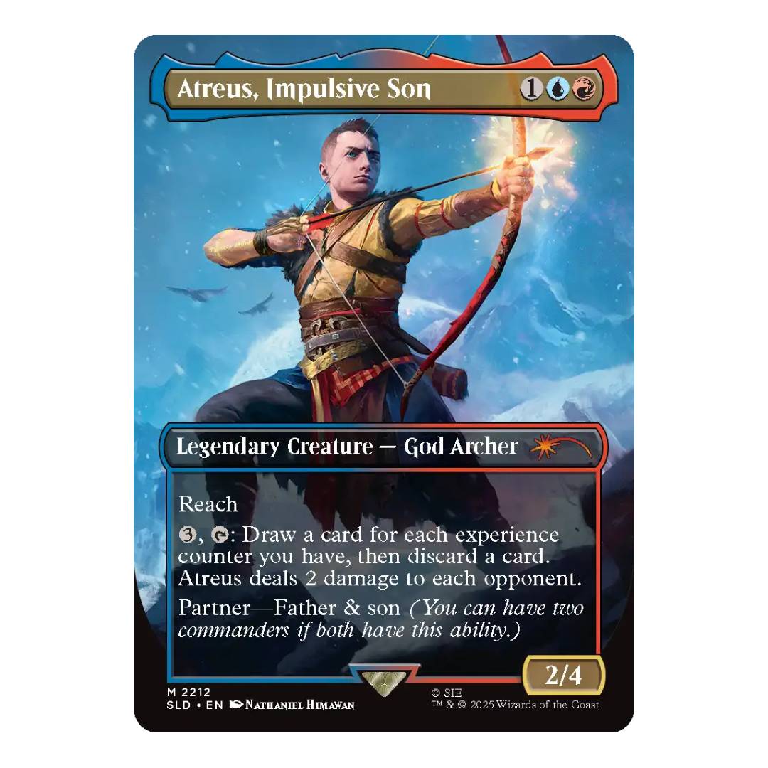 MTG: SECRET LAIR GOD OF WAR: REDEMPTION - 3
