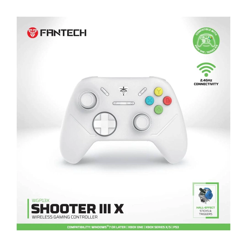 CONTROL INALAMBRICO FANTECH WGP13X SHOOTER III X WHITE - 5