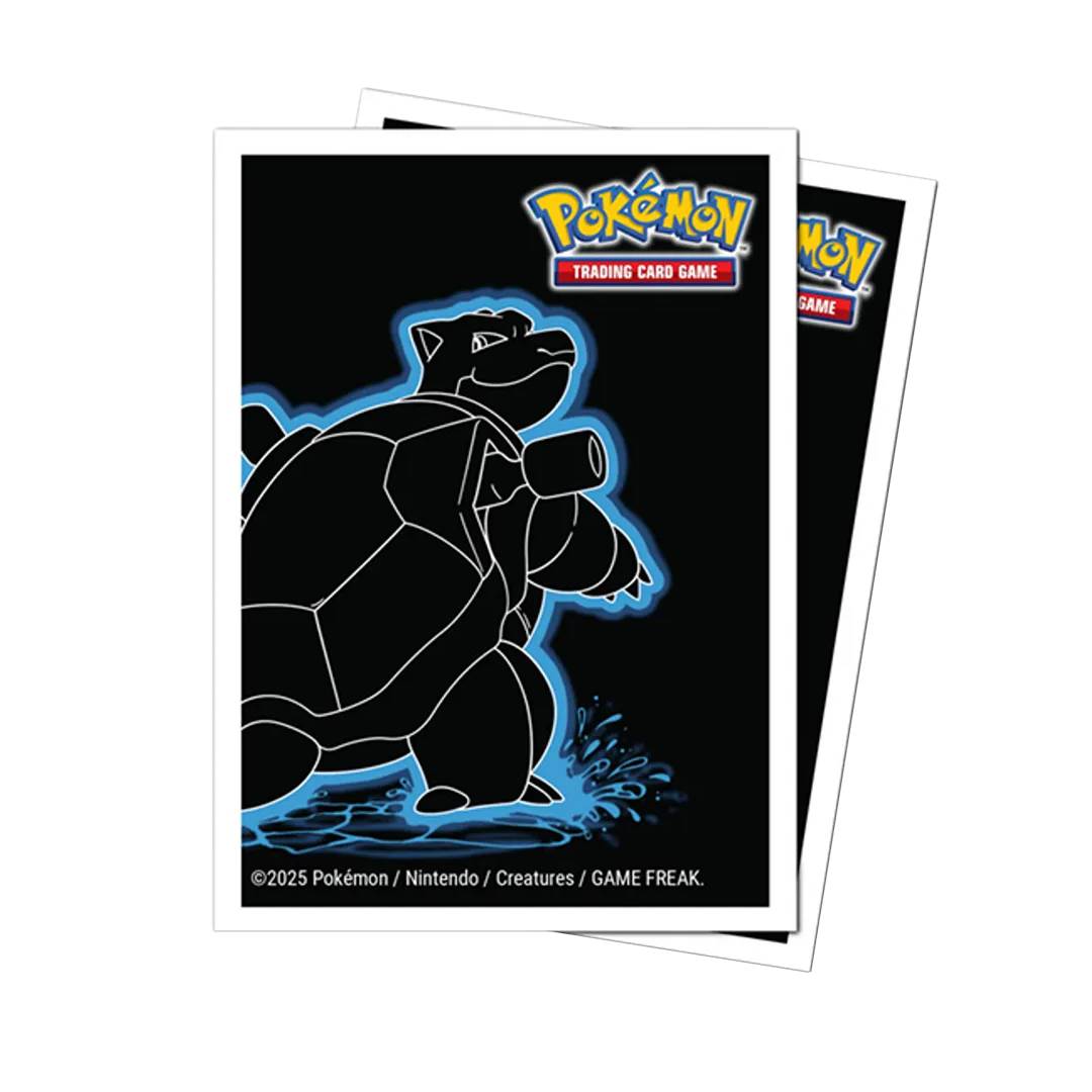 PROTECTORES ULTRA PRO POKE MON APEX, NEON KANTO BLASTOISE - 1