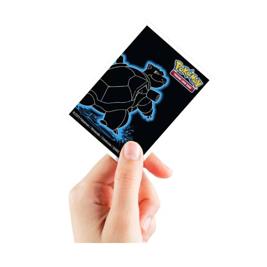 PROTECTORES ULTRA PRO POKE MON APEX, NEON KANTO BLASTOISE - 3