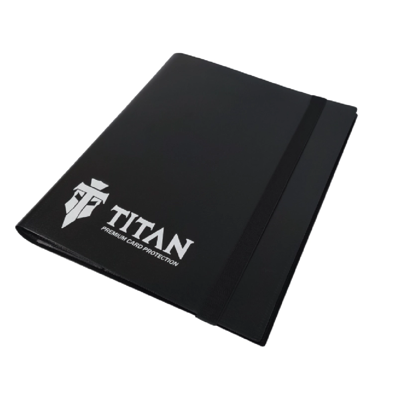 CARPETA TCG TITAN PRO NEGRA 9 BOLSILLOS 360 CARTAS - 3