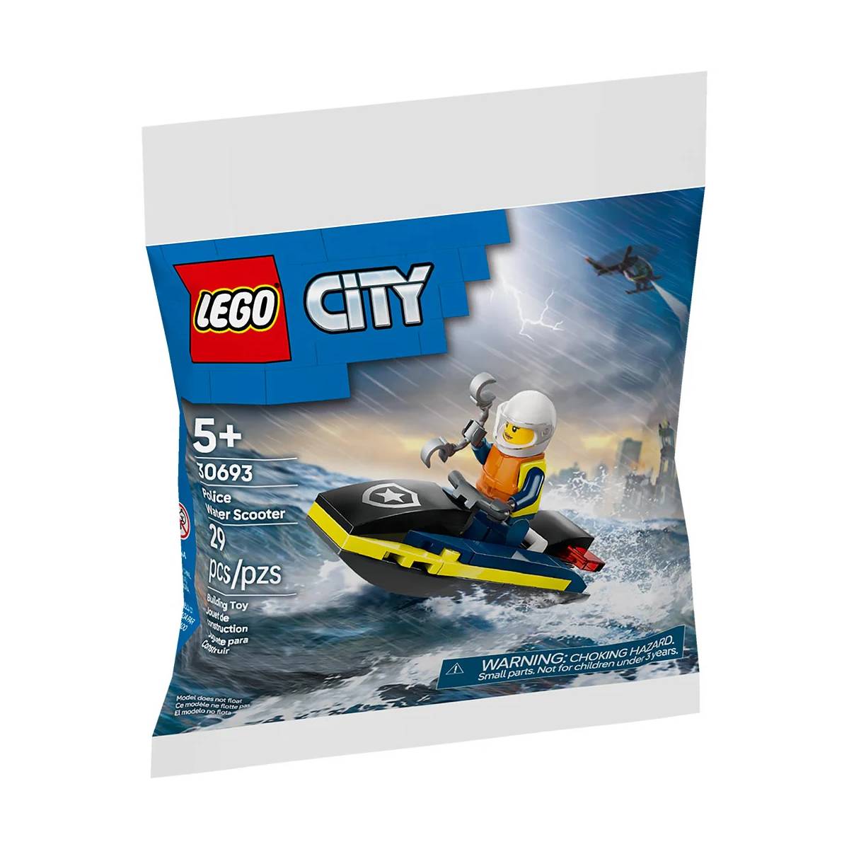 LEGO CITY: MOTO DE AGUA DE POLICIA 30693 - 3