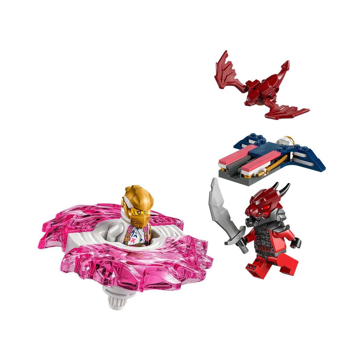 LEGO NINJAGO: SPINNER DE SPINJITZU DEL DRAGON DE SORA 71824 - 2