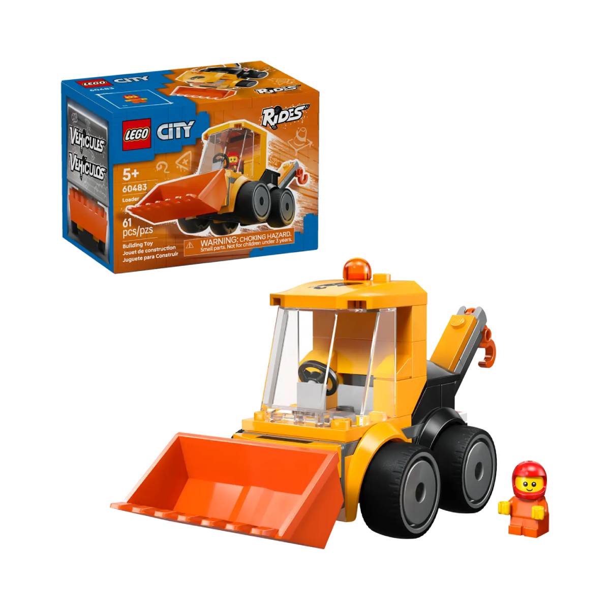 LEGO CITY: CARGADORA DE CONSTRUCCION 60483 - 1