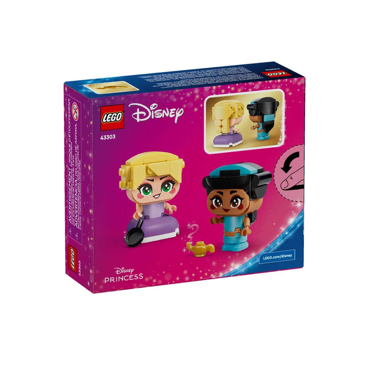 LEGO DSINEY: MINI JASMIN Y RAPUNZEL 43303 - 3