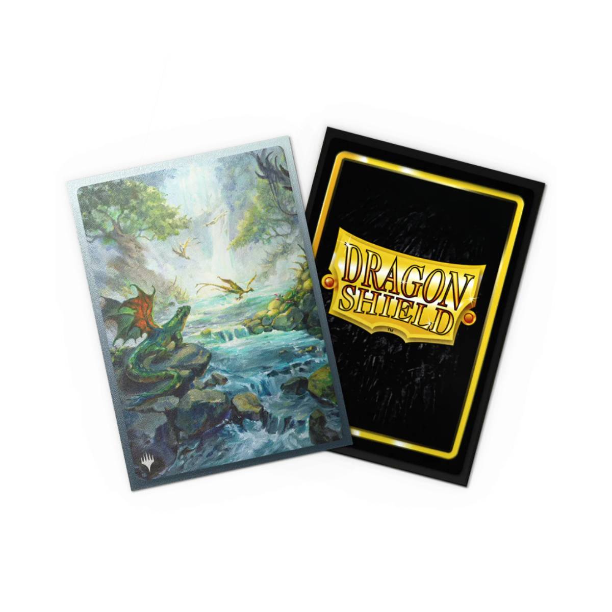 PROTECTOR DRAGON SHIELD LANDFALL SERIES MISTY RAINFOREST ART - 2