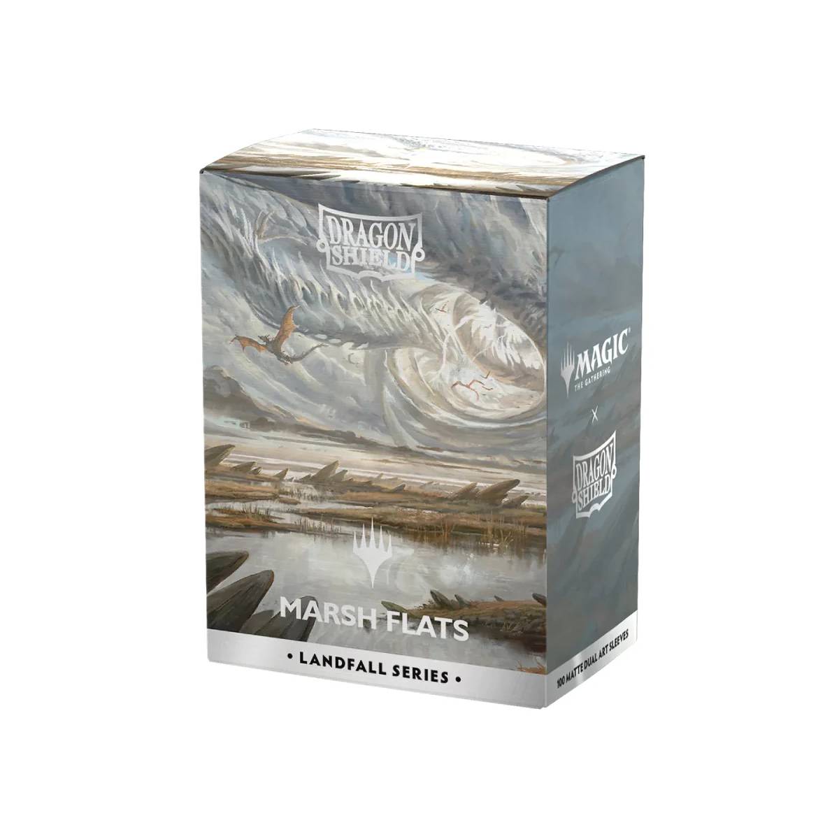 PROTECTOR DRAGON SHIELD MATTE MTG LANDFALL  MARSH FLATS - 3