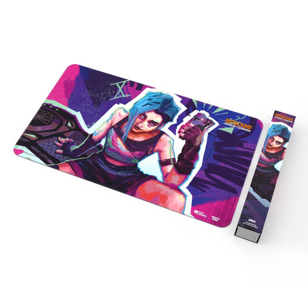 RIFTBOUND TCG: PLAYMAT ORIGINS JINX ART - 2