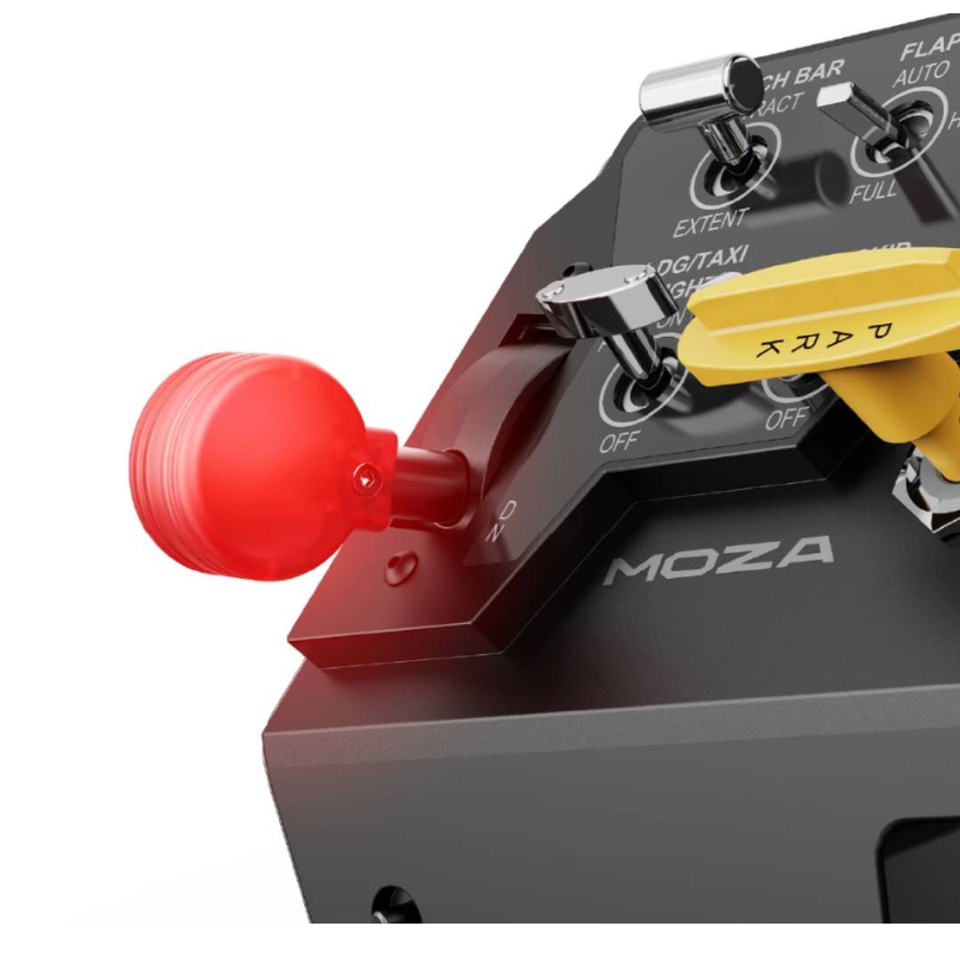 PANEL DE VUELO MOZA RACING MTLP PANEL PARA PC - 4