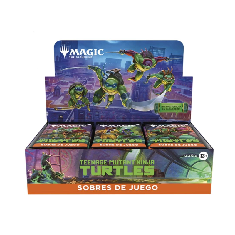 MTG TEENAGE MUTANT NINJA TURTLES PLAYBOOSTER DISPLAY ESPAÑOL - 2