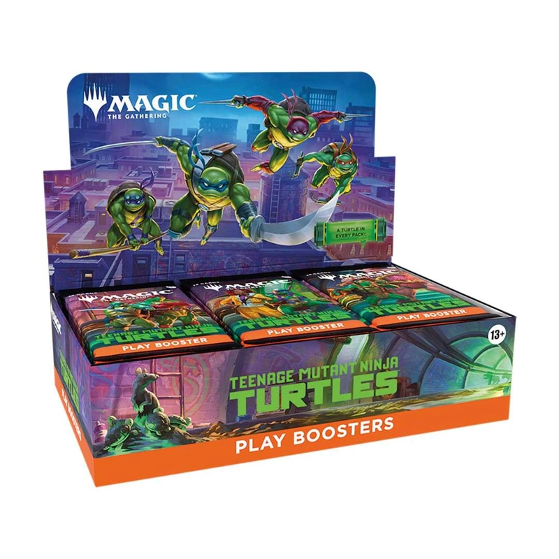 MTG: TEENAGE MUTANT NINJA TURTLES PLAYBOOSTER DISPLAY INGLE S - 1