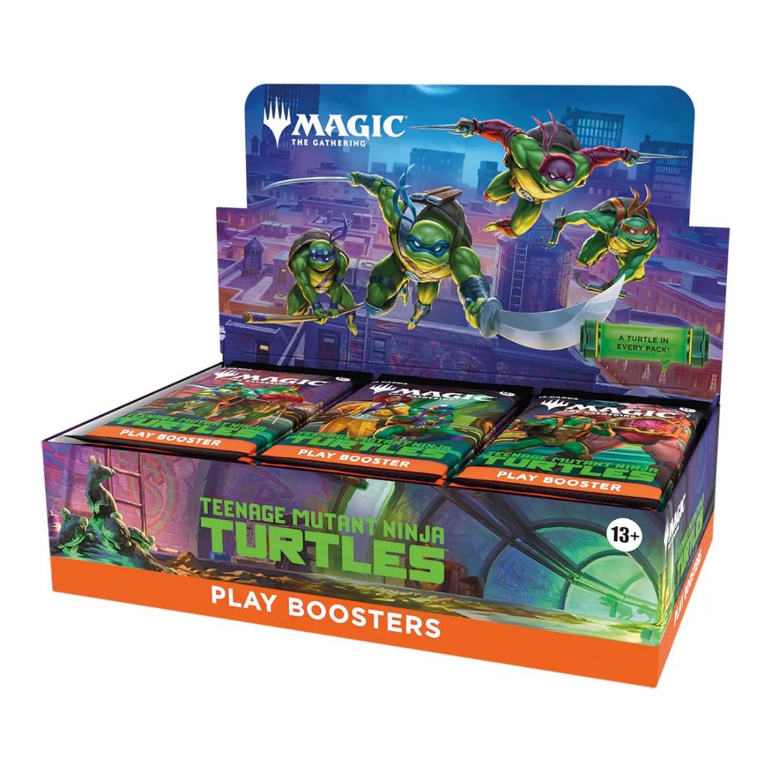 MTG: TEENAGE MUTANT NINJA TURTLES PLAYBOOSTER DISPLAY INGLE S - 2