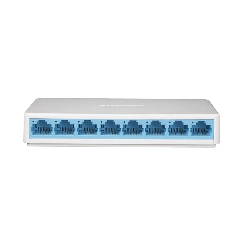 SWITCH DE ESCRITORIO MERCUSYS MS108 DE 8 PUERTOS 10/100 - 3