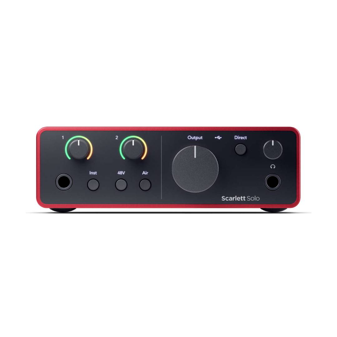 INTERFAZ DE AUDIO FOCUSRITE SCARLETT SOLO 4TH GEN - 2