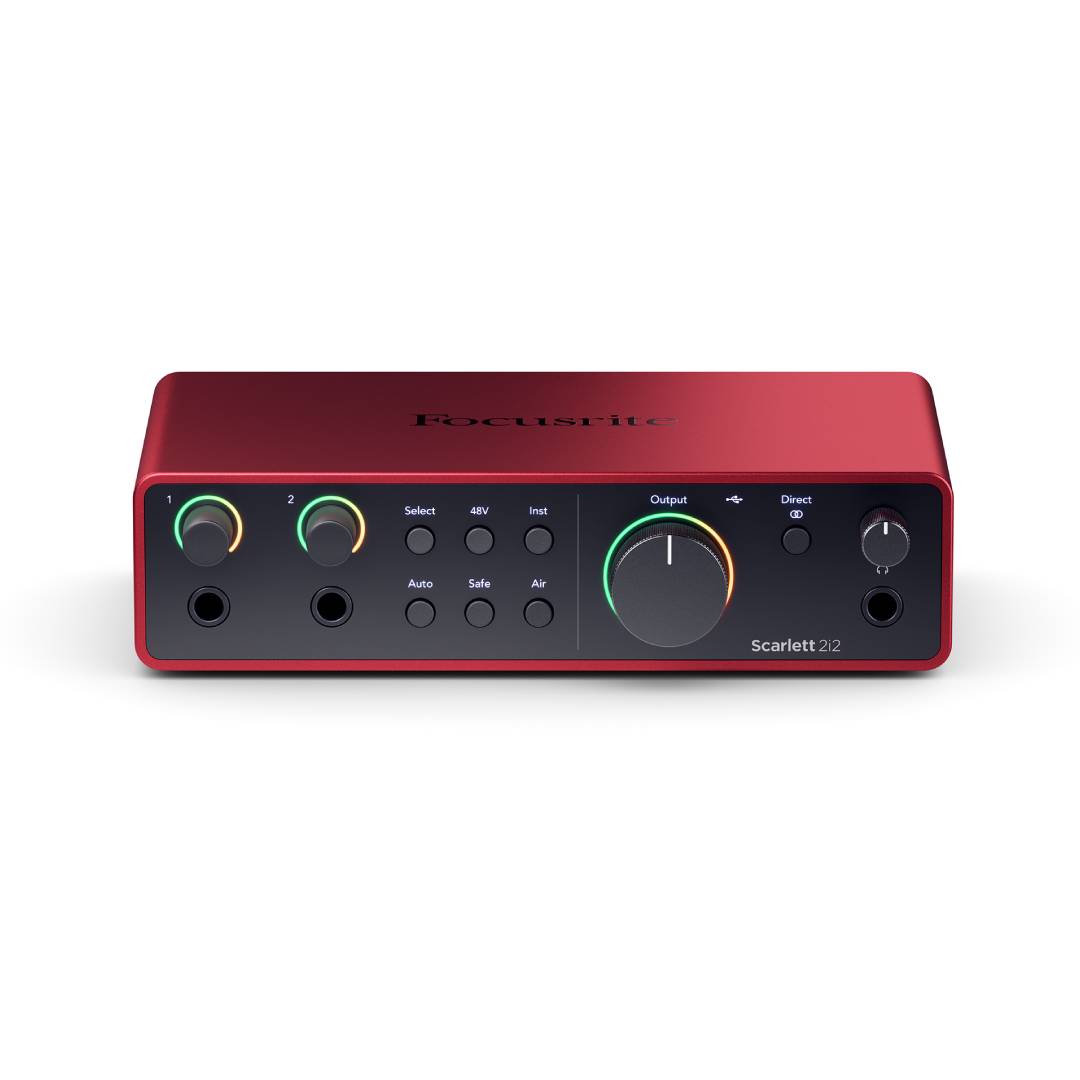 INTERFAZ DE AUDIO FOCUSRITE SCARLETT 2I2 4TH GEN - 2
