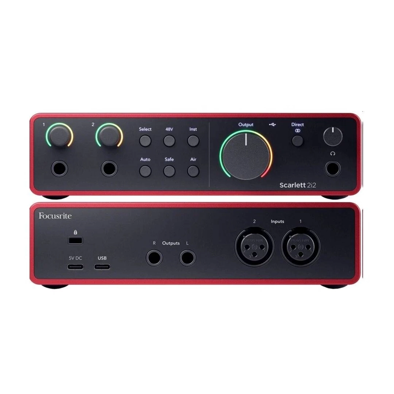 INTERFAZ DE AUDIO FOCUSRITE SCARLETT 2I2 4TH GEN - 3