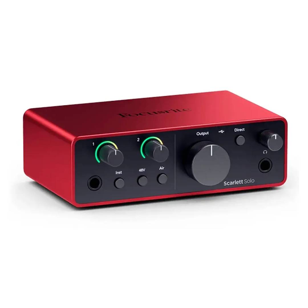 PACK HOME STUDIO FOCUSRITE SCARLETT SOLO 4TH GEN - 2