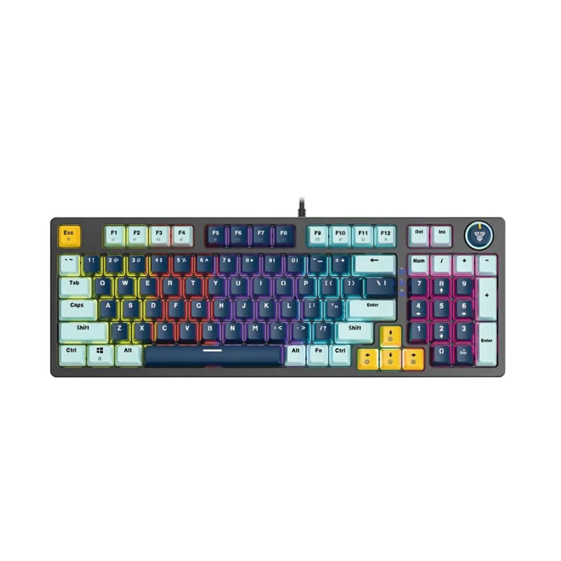 TECLADO FANTECH MK890V2 ATOM96 MIZU NAVY (SWITCH ROSIE) - 1