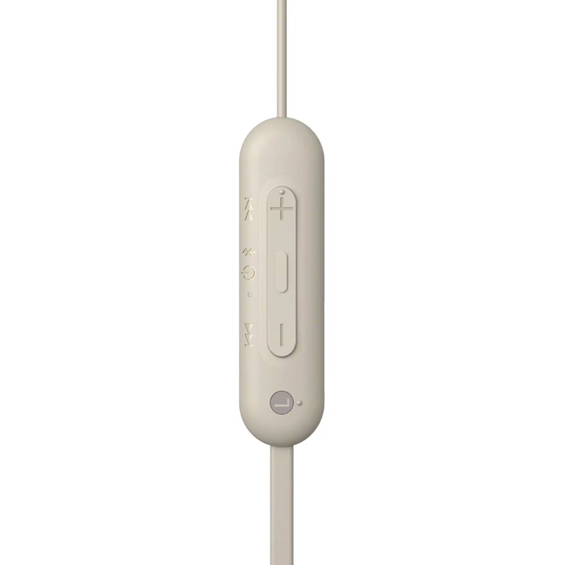 AUDIFONOS INALAMBRICOS IN-EAR SONY WI-C100 CREMA - 3