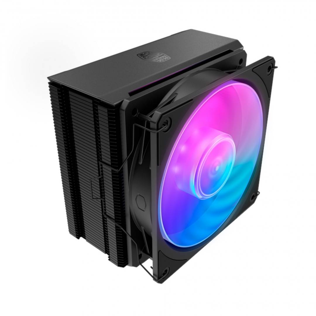 DISIPADOR COOLER MASTER HYPER 212 3DHP BLACK ARGB, NEGRO - 1