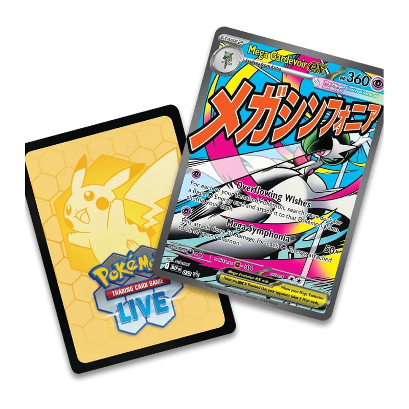 POKEMON TCG PREMIUM POSTER COLLECTION MEGA GARDEVOIR ESPAÑOL - 4