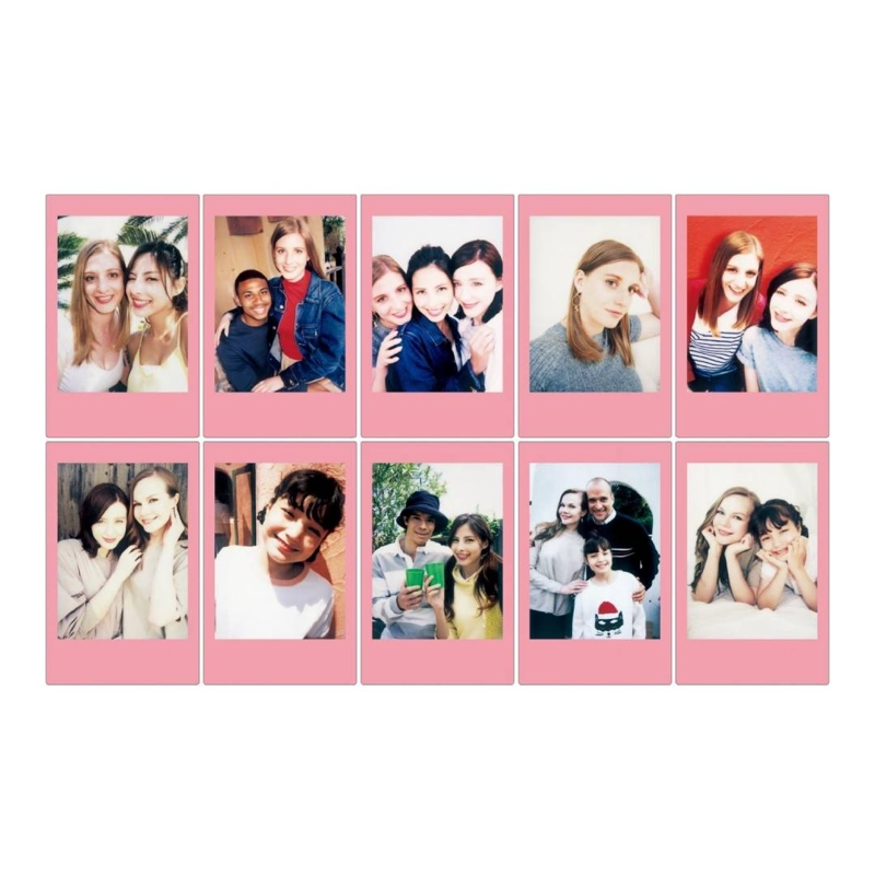PACK DE 10 FILM INSTAX MINI, DISEÑO PINK LEMONADE - 2