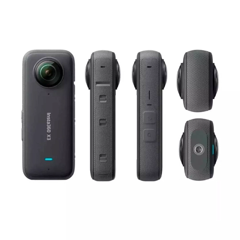 CAMARA COMPACTA INSTA360 X3 - 360 GRADOS, 4K - 3