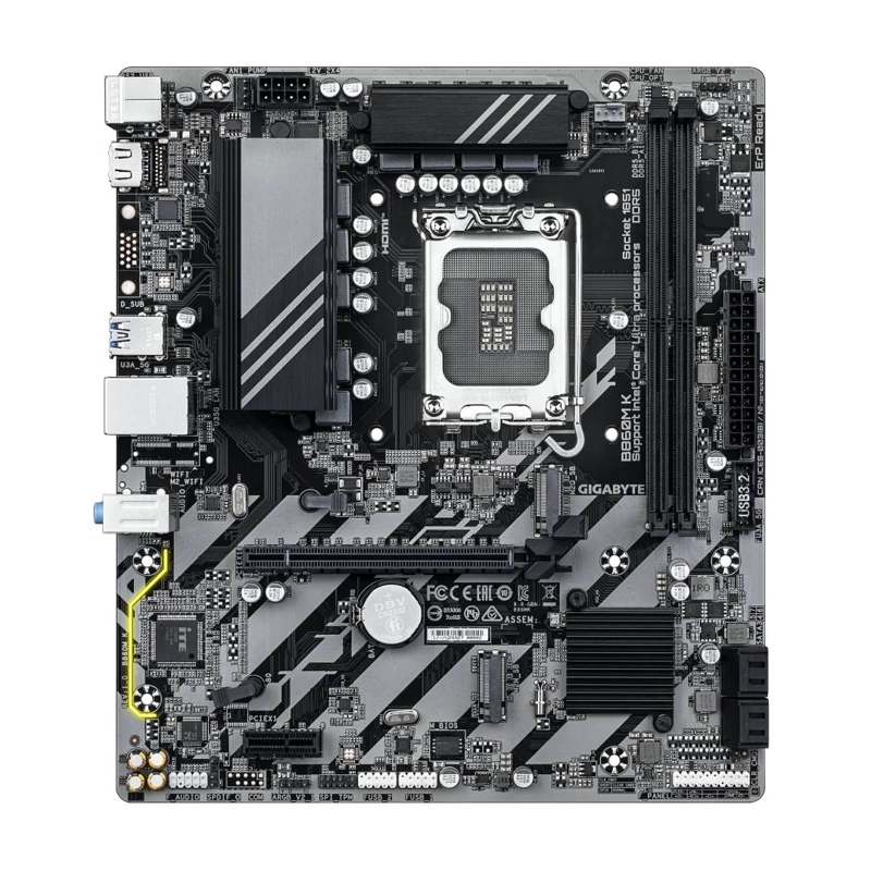 PLACA MADRE GIGABYTE B860M K, MICRO-ATX, LGA1851 - 2