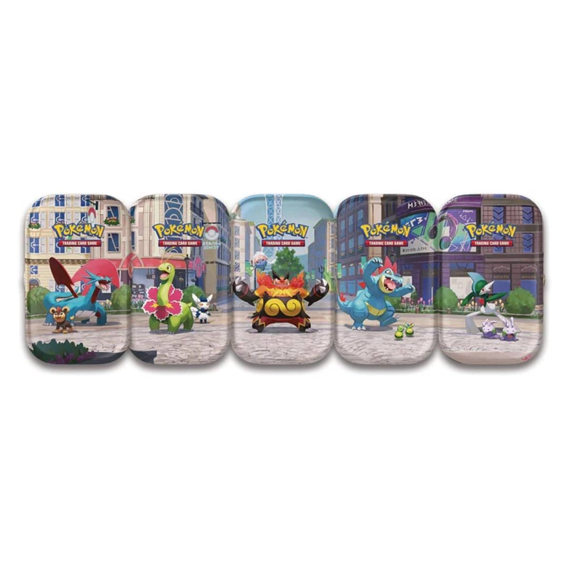 POKEMON TCG: LUMINOSE CITY MINI TIN INGLES (AL AZAR) - 1