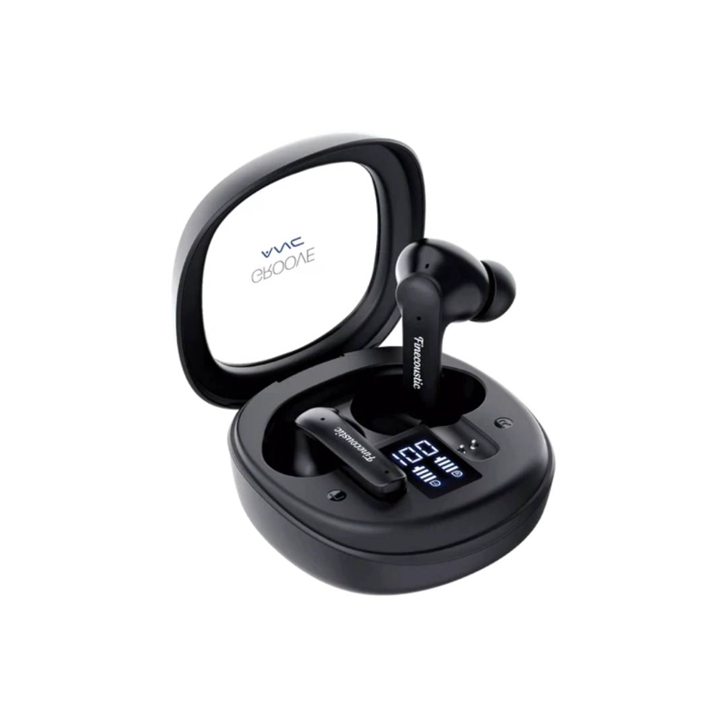AUDIFONOS INALAMBRICOS FINECOUSTIC GROOVE ANC FT20 BLACK - 2