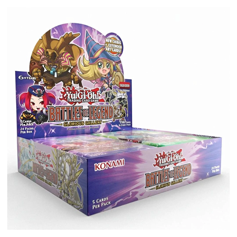 YU-GI-OH! BATTLES OF LEYEND GLORIOUS GALLERY BOOSTER BOX ESP - 1