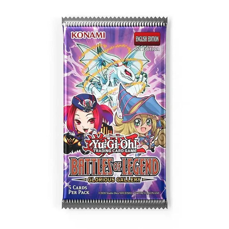 YU-GI-OH! BATTLES OF LEYEND GLORIOUS GALLERY BOOSTER BOX ESP - 2