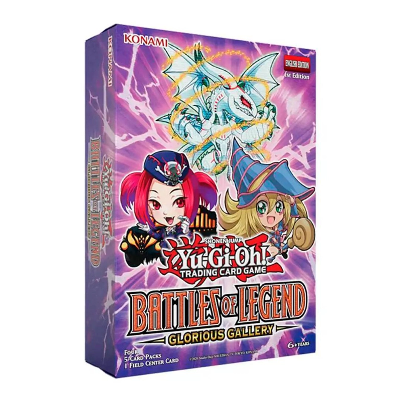 YU-GI-OH! BATTLES OF LEGEND GLORIOUS GALLERY FCC BOX INGLES - 1