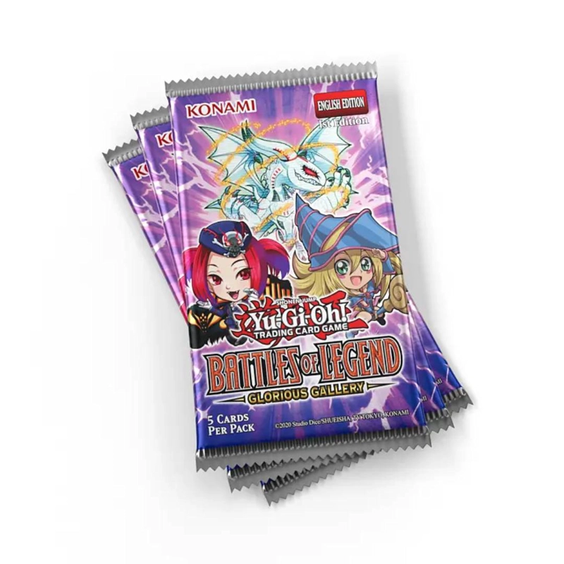 YU-GI-OH! BATTLES OF LEGEND GLORIOUS GALLERY FCC BOX INGLES - 2