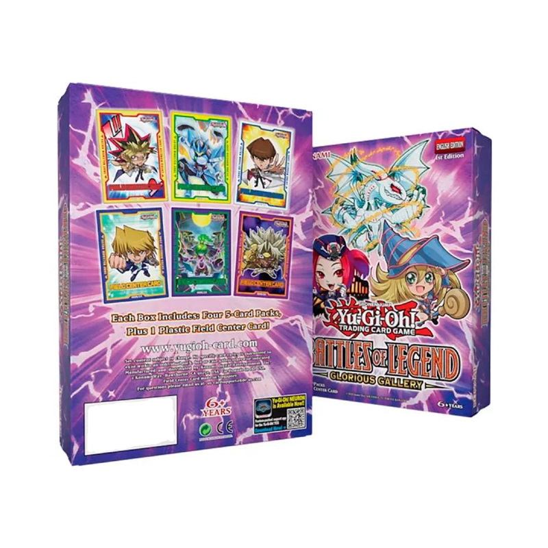 YU-GI-OH! BATTLES OF LEGEND GLORIOUS GALLERY FCC BOX INGLES - 3