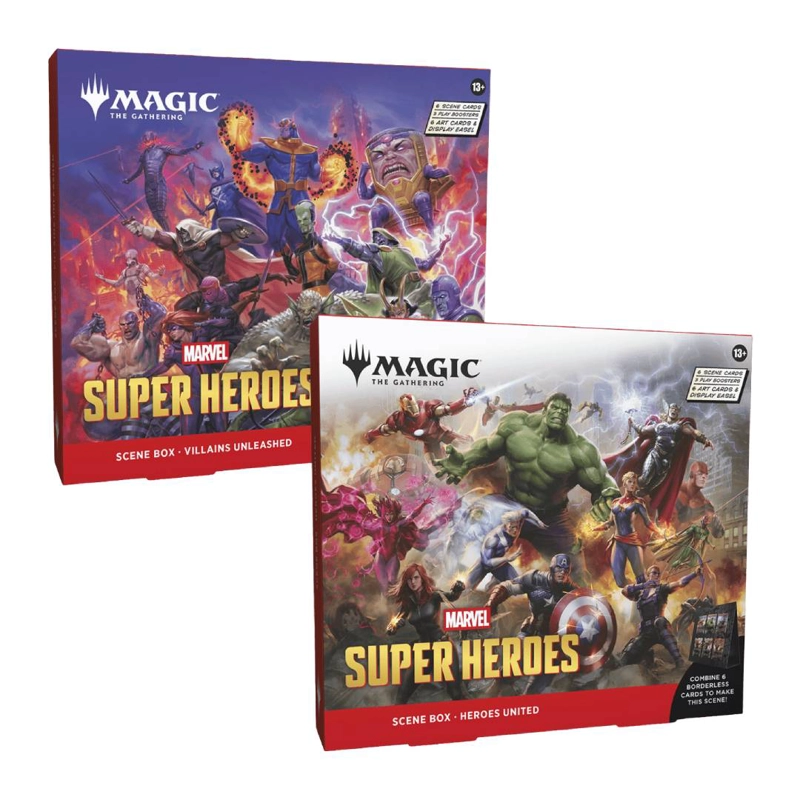 MAGIC THE GATHERING MARVEL SUPER HEROES SCENE BOX - 1