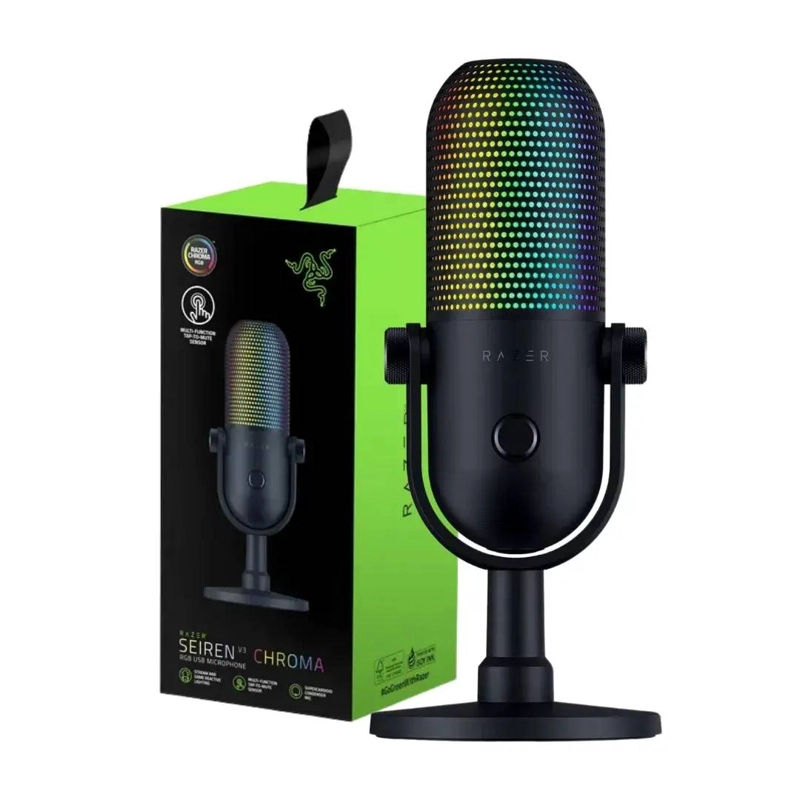 MICROFONO CONDENSADOR RAZER SEIREN V3 CHROMA RGB - 5