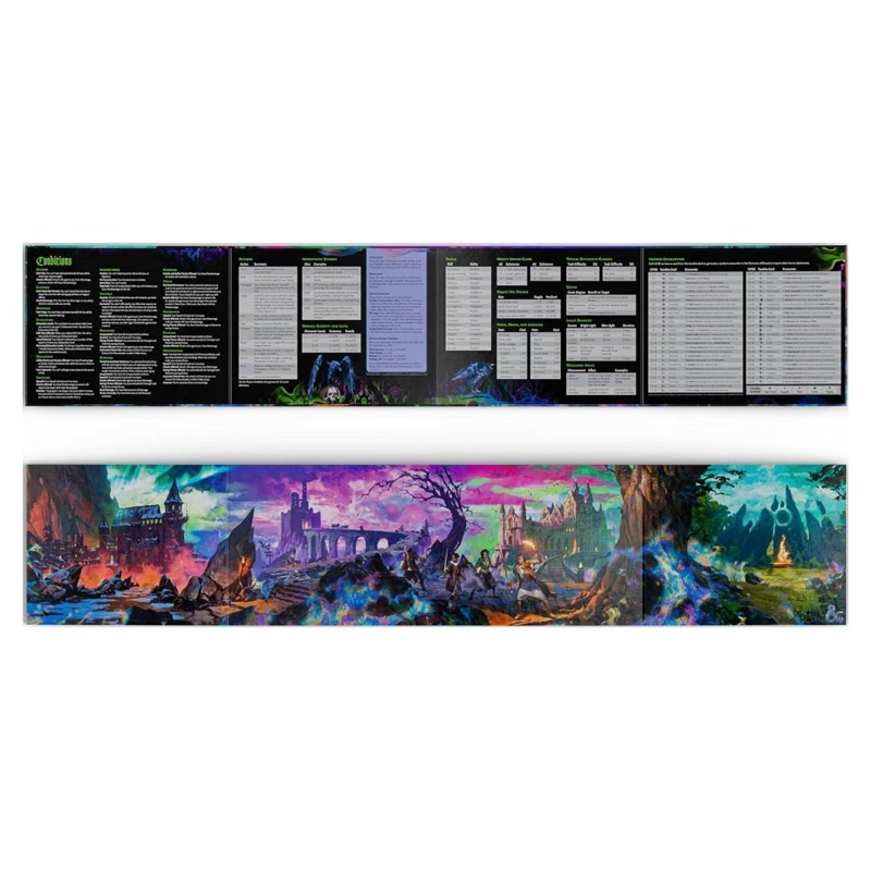 DUNGEONS & DRAGONS RAVENLOFT: THE HORRORS WITHIN DM SCREEN - 3