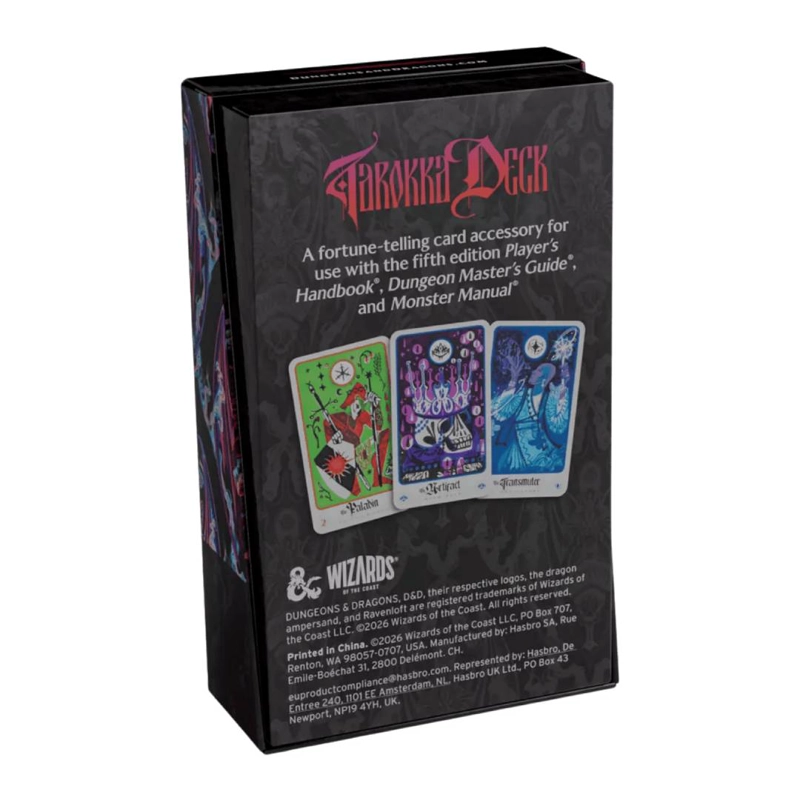 DUNGEONS & DRAGONS RAVENLOFT THE HORRORS WITHIN TAROKKA DECK - 2