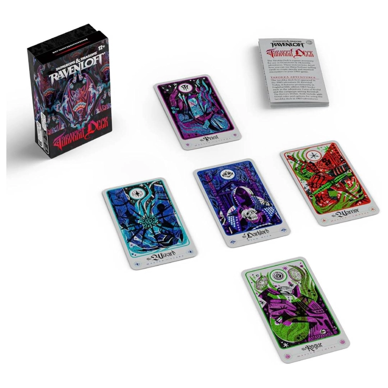 DUNGEONS & DRAGONS RAVENLOFT THE HORRORS WITHIN TAROKKA DECK - 3