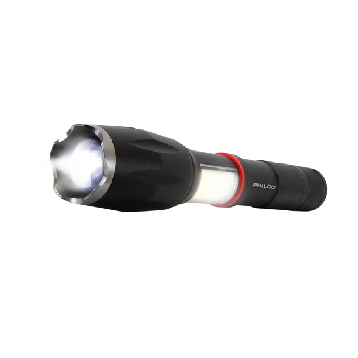 LINTERNA LED TIPO CREE 2 LUCES PHILCO - 1