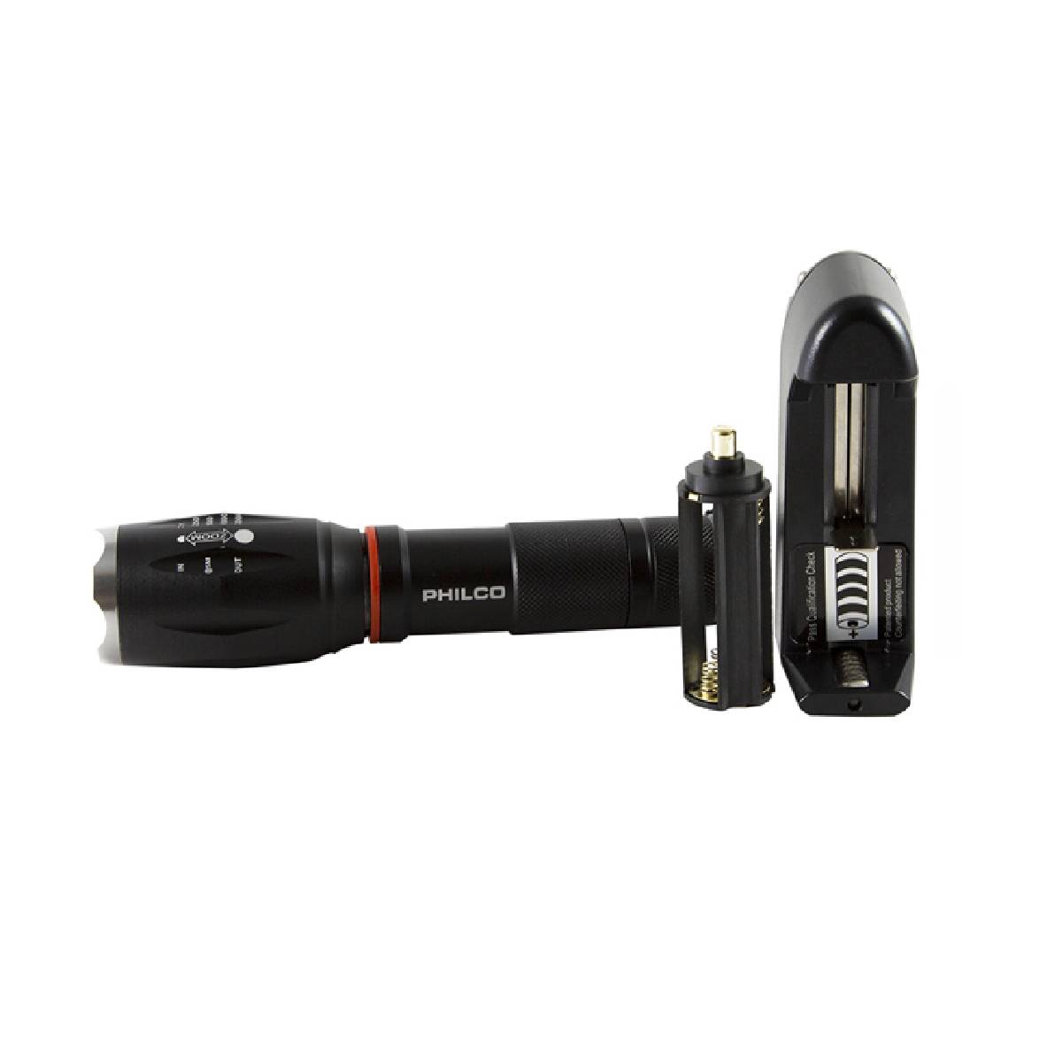 LINTERNA LED TIPO CREE 2 LUCES PHILCO - 5